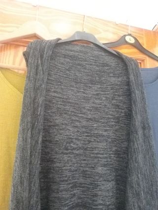 Blusones lino y chaleco - Amarillo y Azul