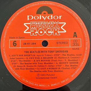 THE BEATLES VINILO LP MUSICA ROCK 1981