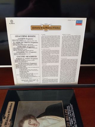 Vinilo Bellini - Historia Música Clásica