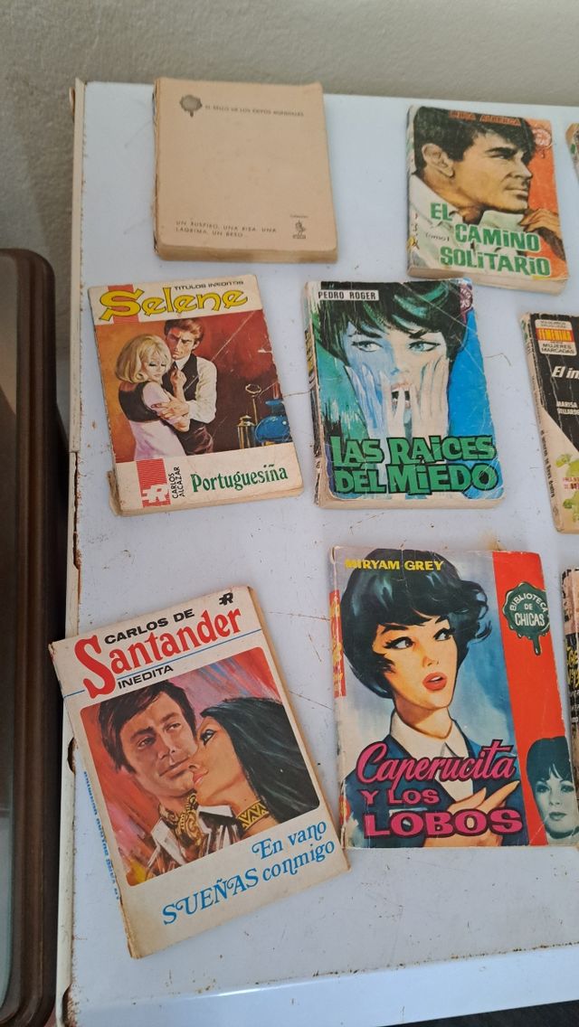 Lote novelas de bolsillo años 60-70