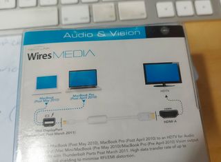 Cable Thunderbolt Mini display a HDMI, para MAC.