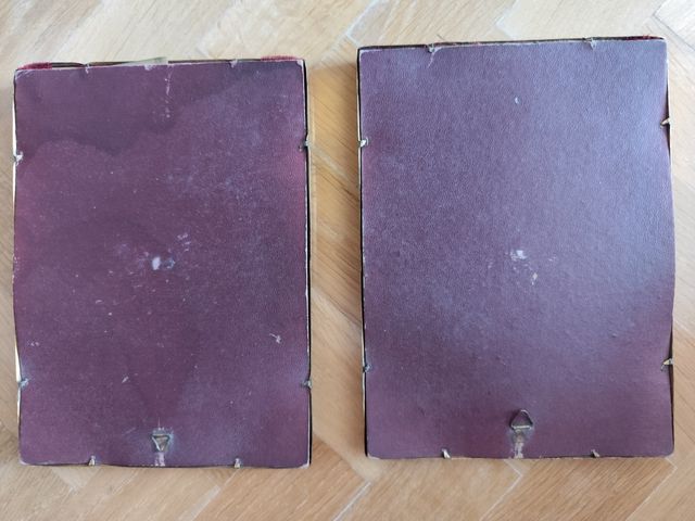 Dos Camafeos Época Enmarcados