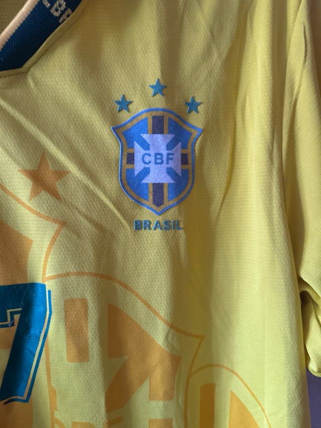 Camiseta Brazil bebeto mundial 90