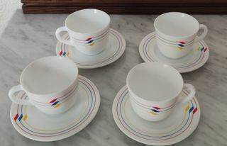 Juego tazas de café ARCOPAL 