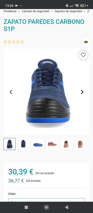 Botas de seguridad 