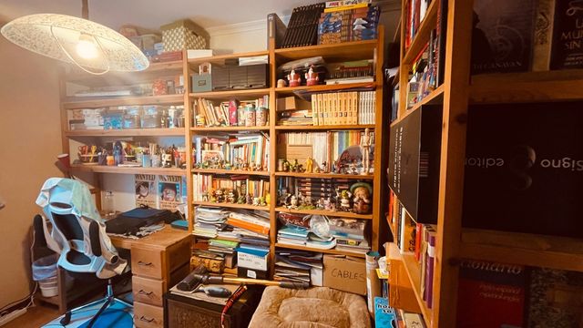 Librería madera 300cm