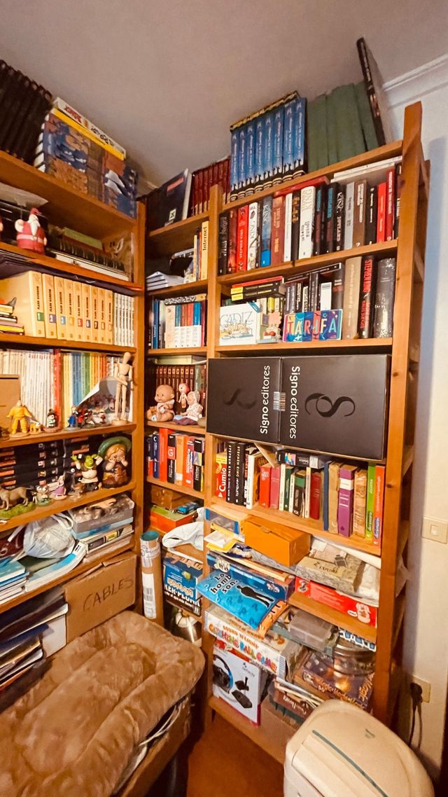 Librería madera 300cm