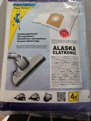 6 
Bolsas aspiradora Alaska 