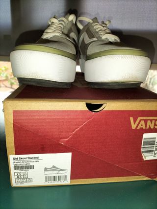 Vans Old Skool Stacked Grises 