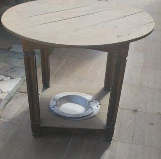 Mesa camilla con brasero 
