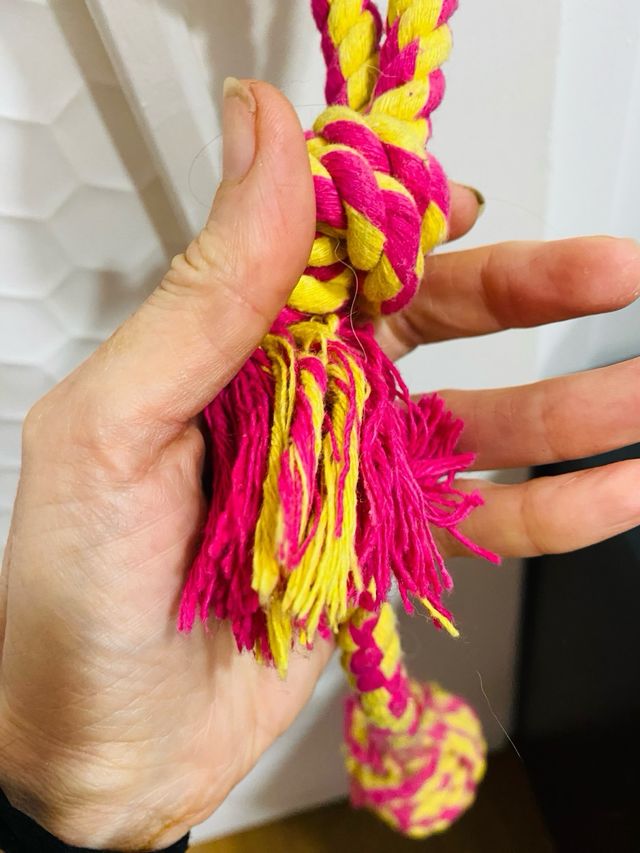 Juguete para perro cuerda resistente