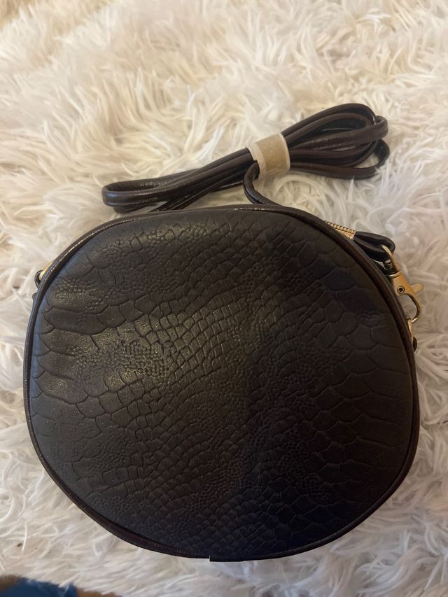 Bolso bandolera marrón pequeño