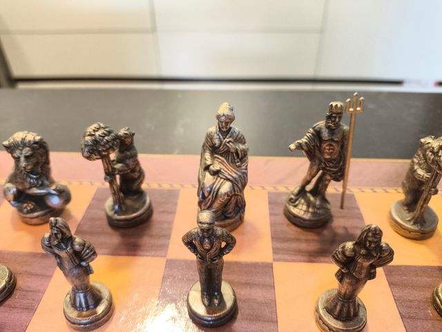 Ajedrez recuerdo de Madrid