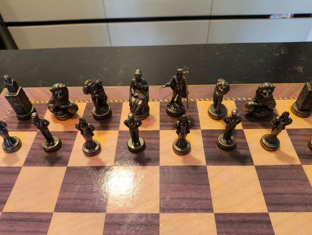 Ajedrez recuerdo de Madrid