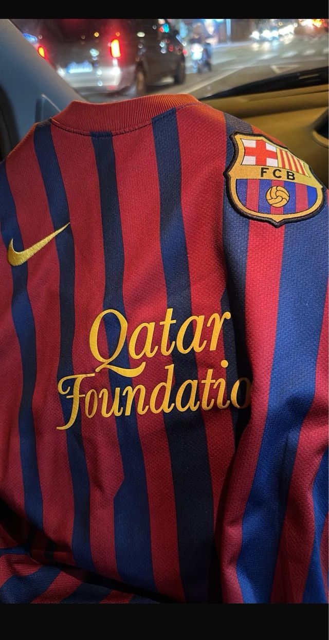 Camiseta barca Firmada messi