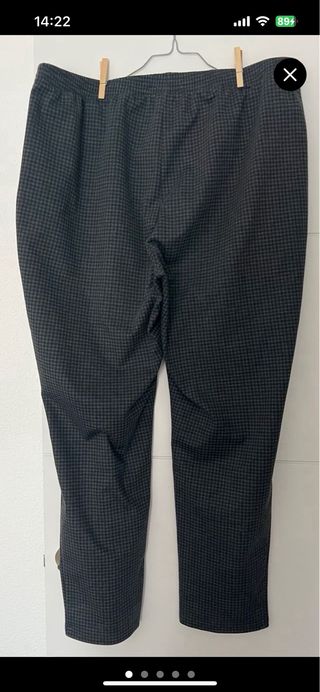 Pantalón de cuadros WOMAN (de regalo Jersey MANGO)