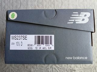 Zapatillas New Balance 237 talla 44.5 blanco/crudo