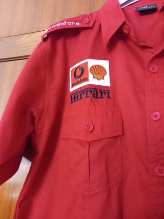 Camisa Ferrari vintage.