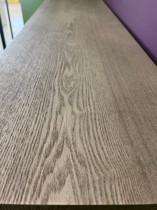 Mesa consola industrial madera-metal