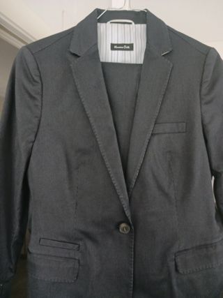 Traje chaqueta de mujer de Massimo Dutti