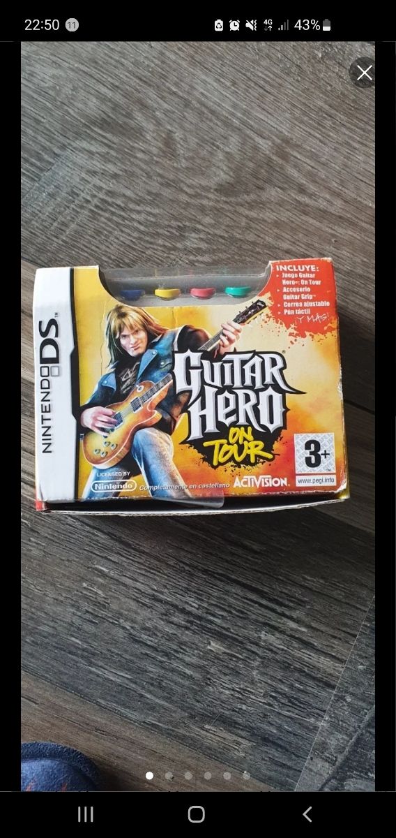Nintendo Ds Browser y guitar hero
