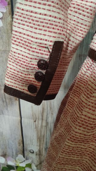 Chaqueta rosa preppy