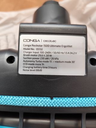 Cepillo Conga Rockstar 1500