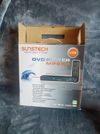 Reproductor DVD SUNSTECH DVP-MX117-NV