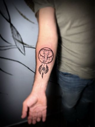 Tatuaje Elefante Mandala