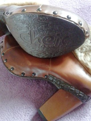 Botines de altura a estrenar