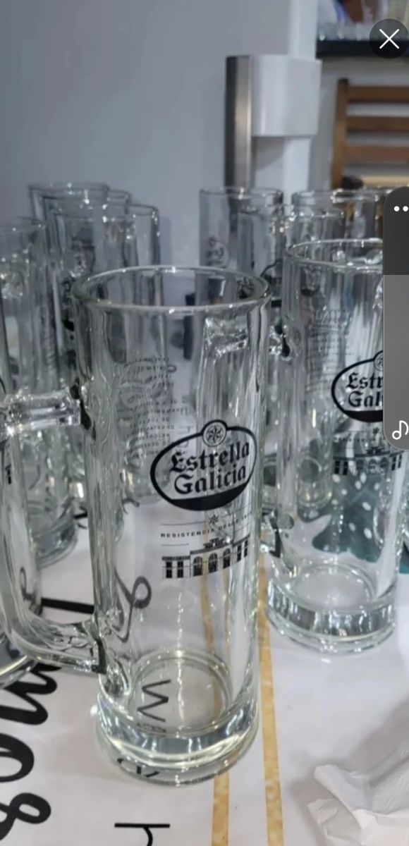 13 Jarras estrella Galicia 400ml