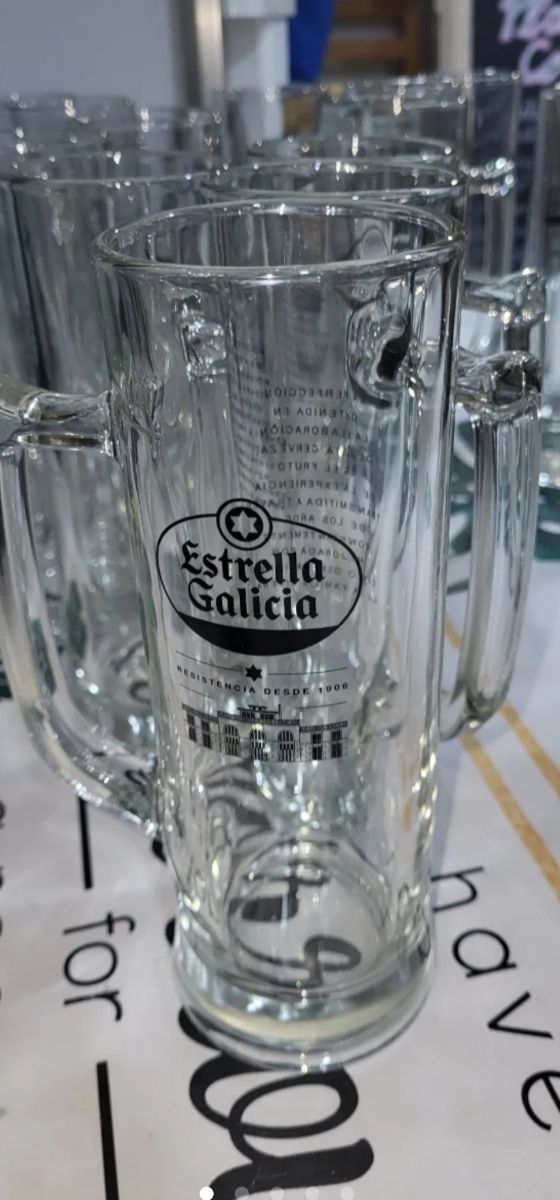 13 Jarras estrella Galicia 400ml