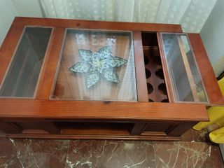 Mesa de centro madera maciza 