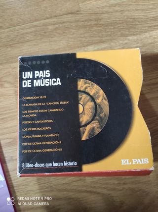 Un País de Música - 8 CDs EL PAÍS