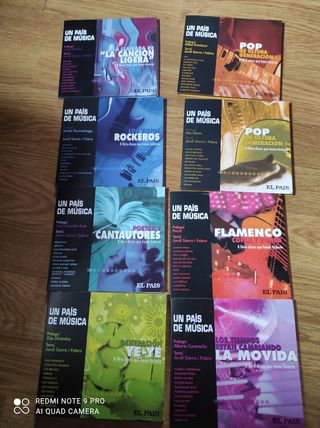 Un País de Música - 8 CDs EL PAÍS