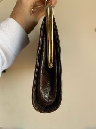 Borsa clutch donna in vera pelle di pitone