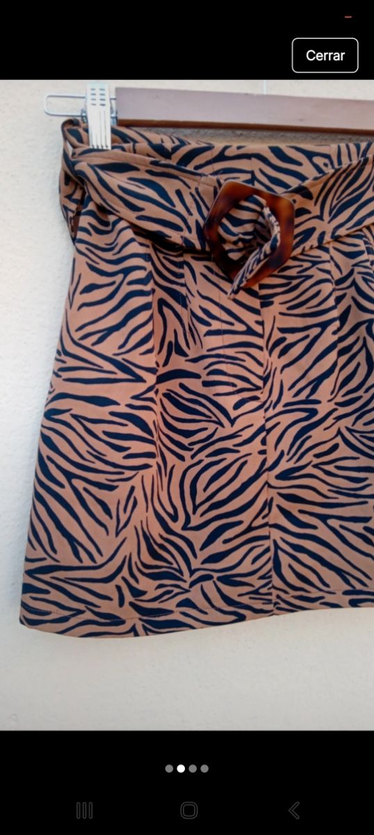 Minifalda Zara - Talla S
