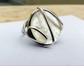 Anello simil madreperla argento 925