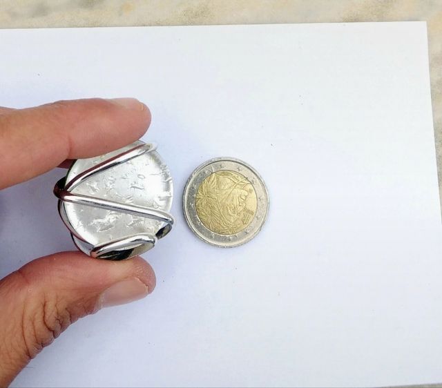 Anello simil madreperla argento 925