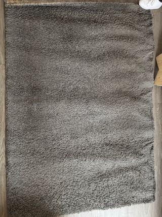 Alfombra gris - 190x135 cm