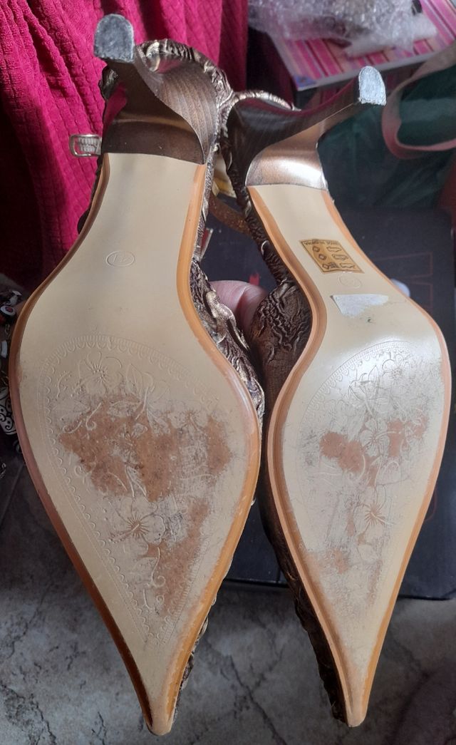 Scarpe Ana Mariana dorate