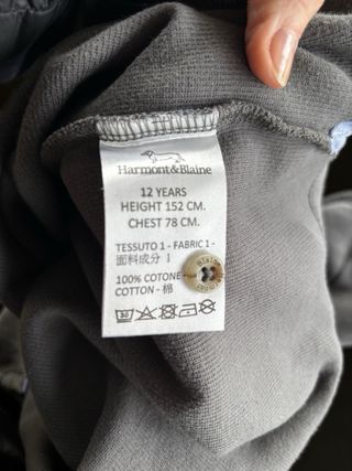 Felpa Harmont & Blaine bimbo 12 anni