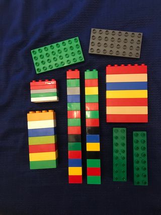 Costruzioni lego originali pezzi 50 misti