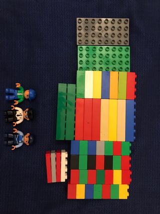 Costruzioni lego originali pezzi 50 misti
