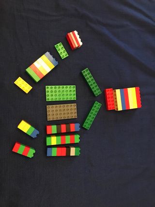 Costruzioni lego originali pezzi 50 misti