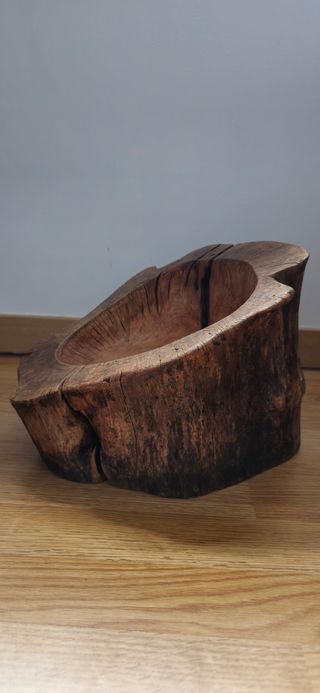 Taça de Madeira Artesanal