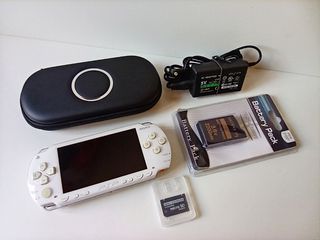 PSP Sony PlayStation White 