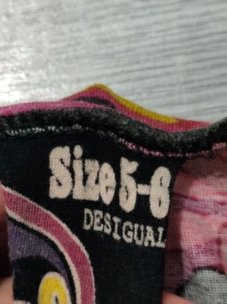 Vestido Desigual multicolor niña