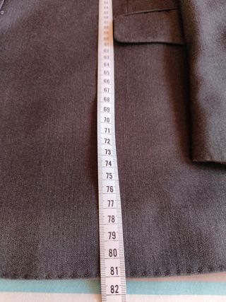 Traje gris hombre - Talla 64