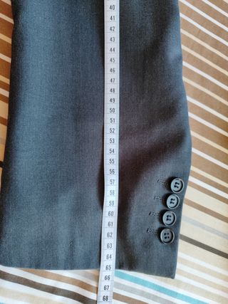 Traje gris hombre - Talla 64